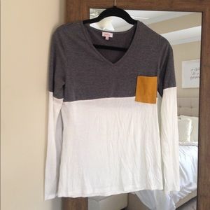 Stitch Fix Pixley Suede Tee
